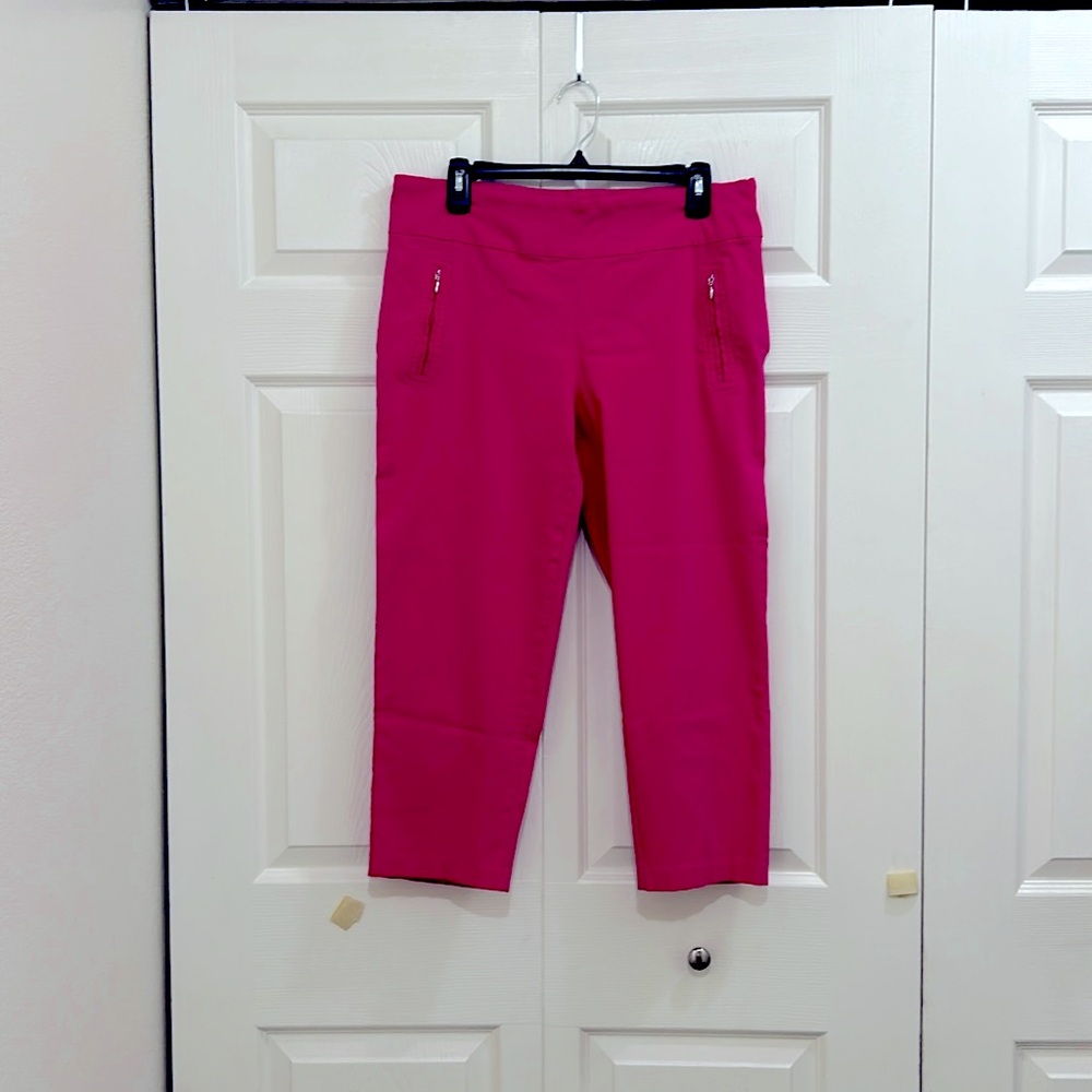 Pink ankle pants